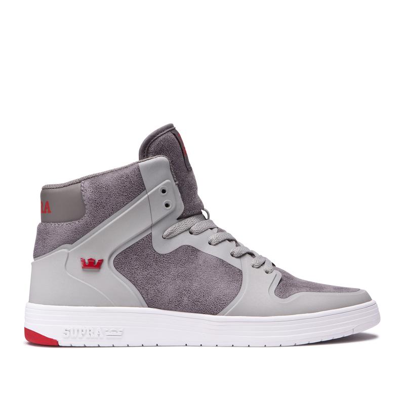 Supra VAIDER 2.0 - Erkek Boğazlı Ayakkabı - Gri - Türkiye (48679DPKT)